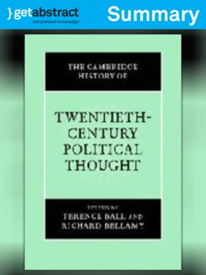 cover image of The Cambridge History of Twentieth-Century Political Thought (Summary)